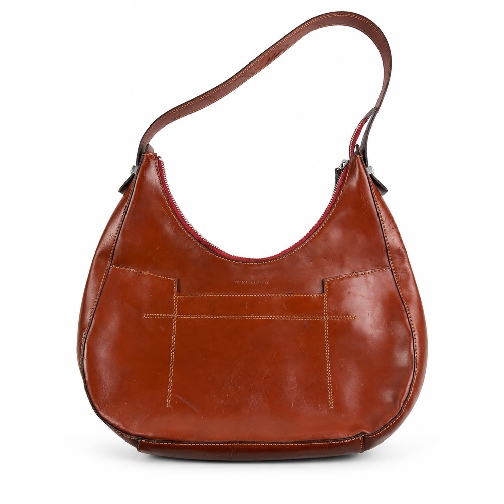 Francesco Biasia Vintage Y2K Italian Leather Small Chic Hobo Shoulder Bag